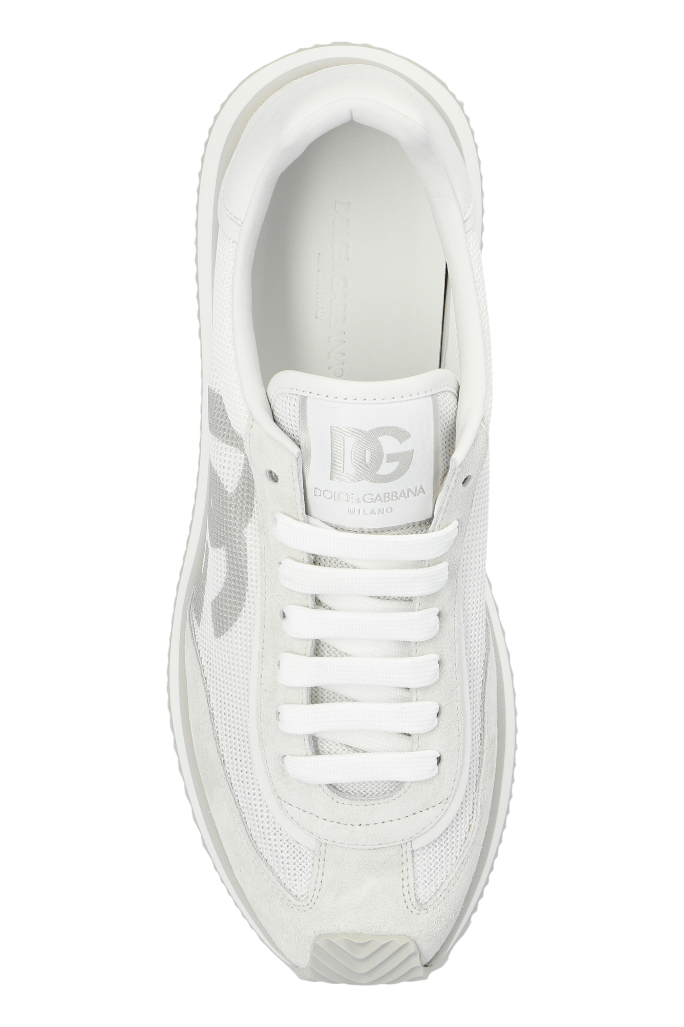 スニーカー DOLCE  GABBANA Men Sneakers CS2275A2Y8789697 White Calfskin Portofino sneakers in White for Men | Dolce&Gabbana® US